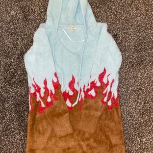 For Love & Lemons knitz flame sweater dress.